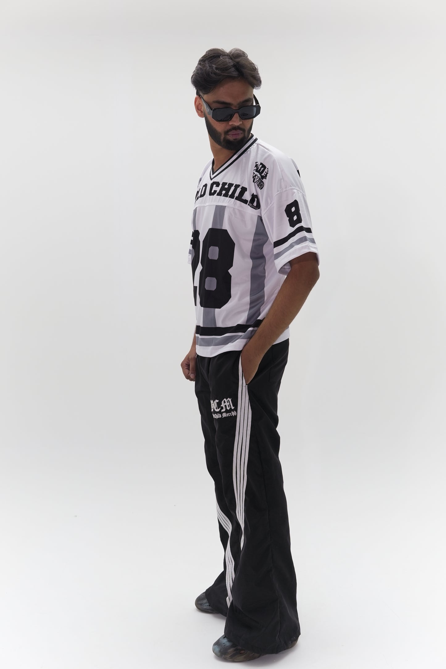 BLACK WILDCHILDMERCHH JERSEY SET